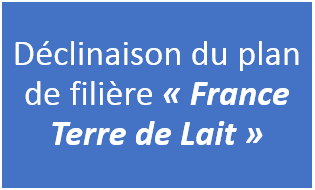 Déclinaison du plan de filière "France Terre de Lait"